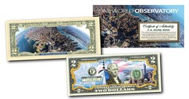 One World Observatory Colorized $2 Bill U.S. Legal Tender World Trade Center Wtc - £11.17 GBP