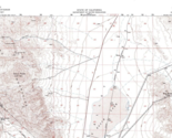Roach Lake Quadrangle Nevada-California 1955 Topo Map USGS 15 Minute Top... - $21.99