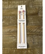 Big Twist Beechwood Shaft Resin Stopper Knitting Needles 6/4mm - €42,11 EUR