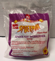 McDonald&#39;s Spider-man Spiderman Webrunner #4 Happy Meal Toy NEW - £3.95 GBP