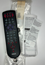 RCA 225839 CRK70E1 Universal VCR DSS Cable TV Audio Remote Control + Code Manual - $18.95