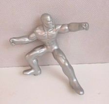 2010 Marvel Fantastic Four #8 Silver Surfer 3.5&quot; Action Figure McDonald&#39;s Toy - £3.06 GBP