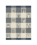 Le Jacquard Francais Truffes Grey Cats and Dogs Cotton Tea Kitchen Towel - $39.24 CAD