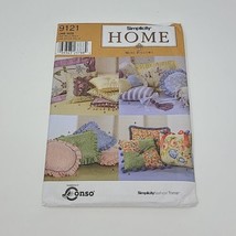 Simplicity 9121 Pillows Sewing Pattern Uncut Craft Sew Home Mini Pillows - $8.90