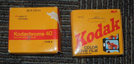 2 KODAK Kodachrome 40 8mm Super 8 Color Movie Film KMA 464 Type A Expire... - $17.72
