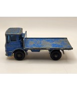 Rare Lesney Matchbox Series No. 60 Blue Flatbed &quot;SITE HUT TRUCK&quot; Made in... - $27.47 CAD