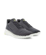 Ecco Men&#39;s Zipflex Breathru Hydromax Lace Sneaker Phorene Comfort Shoe M... - $122.10 CAD