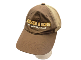 Hat Cap Steves &amp; Sons We Can Do That Brown Mesh Platinum Series Outdoor ... - £12.32 GBP