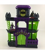 Imaginext DC Super Friends Arkham Asylum Playset Batman Joker Figures 20... - £42.68 GBP
