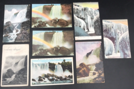 8 Diff Antique Cave of the Winds Rock of Ages Winter Niagara Falls NY Postcards - $23.21