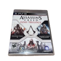Assassin&#39;s Creed: Ezio Trilogy  (Sony Playstation 3, 2012) PS3 Complete Tested - £6.65 GBP