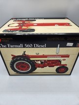 ERTL Precision Series Farmall 560 Diesel Tractor 1/16 -New. Box, Book, Medallion - £200.47 GBP