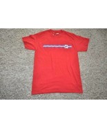 Mens Shirt FILA Sport Red Live In Motion Short Sleeve Crewneck Tee-size S - $14.85