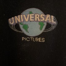 Universal Studios Pictures Leather Jacket Small Vintage 80s Logo - £100.99 GBP