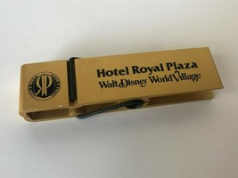 Rare Vintage Hotel Royal Plaza Walt Disney World Village Metal Gold Clip... - £13.48 GBP