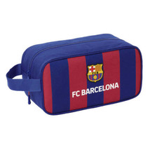 Travel Slipper Holder F.C. Barcelona Maroon Navy Blue 29 x 15 x 14 cm - $62.32