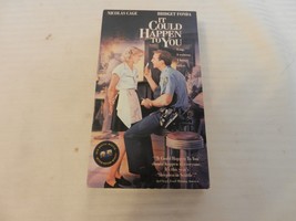 It Could Happen to You (VHS, 1995, Closed Captioned) Nicolas Cage, Bridget Fonda - $9.00