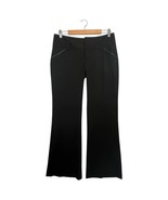 New Alice Olivia Pants Womens 8 Black Wool Wide Leg Trousers Slacks Base... - $203.09 CAD