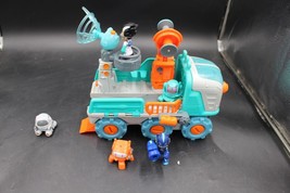 Pj Masks Romeo Bot Builder Preschool Toy 2 In 1 Play Vehicle &amp; Factory Set - £19.39 GBP