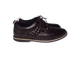 G/Fore G4 Mens Gallivanter Leather Quilted Saddle Golf Shoes Sz 10.5 Onyx READ - £60.93 GBP