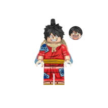 Toy Custom Anime One Piece Monkey D. Luffy XH2030 Minifigures Hobby - $4.99