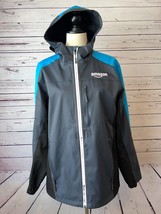 Amazon Prime Rain Shell Jacket Mens Medium Full Zip Reflective Luly Yang... - $99.02