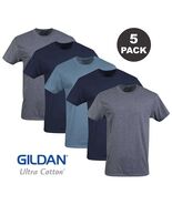 Gildan (5-pack) Bulk Solid ULTRA COTTON Short Sleeve Blank Tee T-Shirt S-5XL New - $27.96 - $63.96