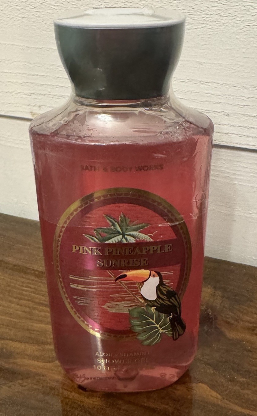 Bath &amp; Body Works Pink Pineapple Sunrise Shower Gel Body Wash 10 oz New ... - $14.80