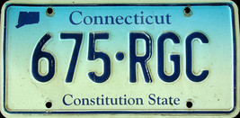 Connecticut License Plate - Steel - Pre-owned - £9.61 GBP