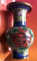 vintage cloisonné vase - £37.19 GBP
