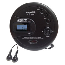 Supersonic Personal MP3/CD Player with FM Radio - $64.23