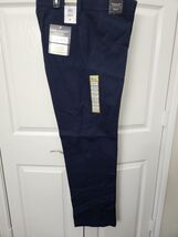 Haggar Men's Comfort Chino Classic Fit Flat Front Casual Pants Navy 34w ... - $24.70 Haggar Men's Comfort Chino Classic Fit Flat Front Casual Pants Navy 34w ... - $24.70