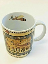 Lang &amp; Wise 10oz Collector Mug Cup Angels Above Us Es #4 1997 By Ellen Stouffer - £10.62 GBP