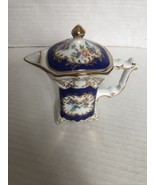 Staffordshire China Miniature Square Teapot - $24.75
