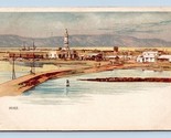 Suez Calnal Docks Port Said Egypt UNP Unused UDB Postcard G16 - $2.63