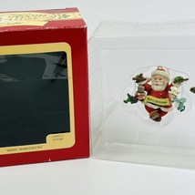 Carlton Cards Christmas Ornament Merry Marionettes Vintage 1992 Santa &amp; ... - £7.78 GBP