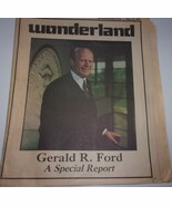 Vtg Grand Rapids Press MI Wonderland Insert President Gerald R. Ford Sep... - $115.32 MXN