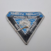 Vintage Charter Member North American Fishing Club Uniform Jacket 3&quot;x3.5... - $14.76 CAD