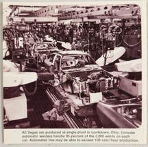 1971 Magazine Photo Chevrolet Vega Production Plant in Lordstown,OHIO - £8.01 GBP
