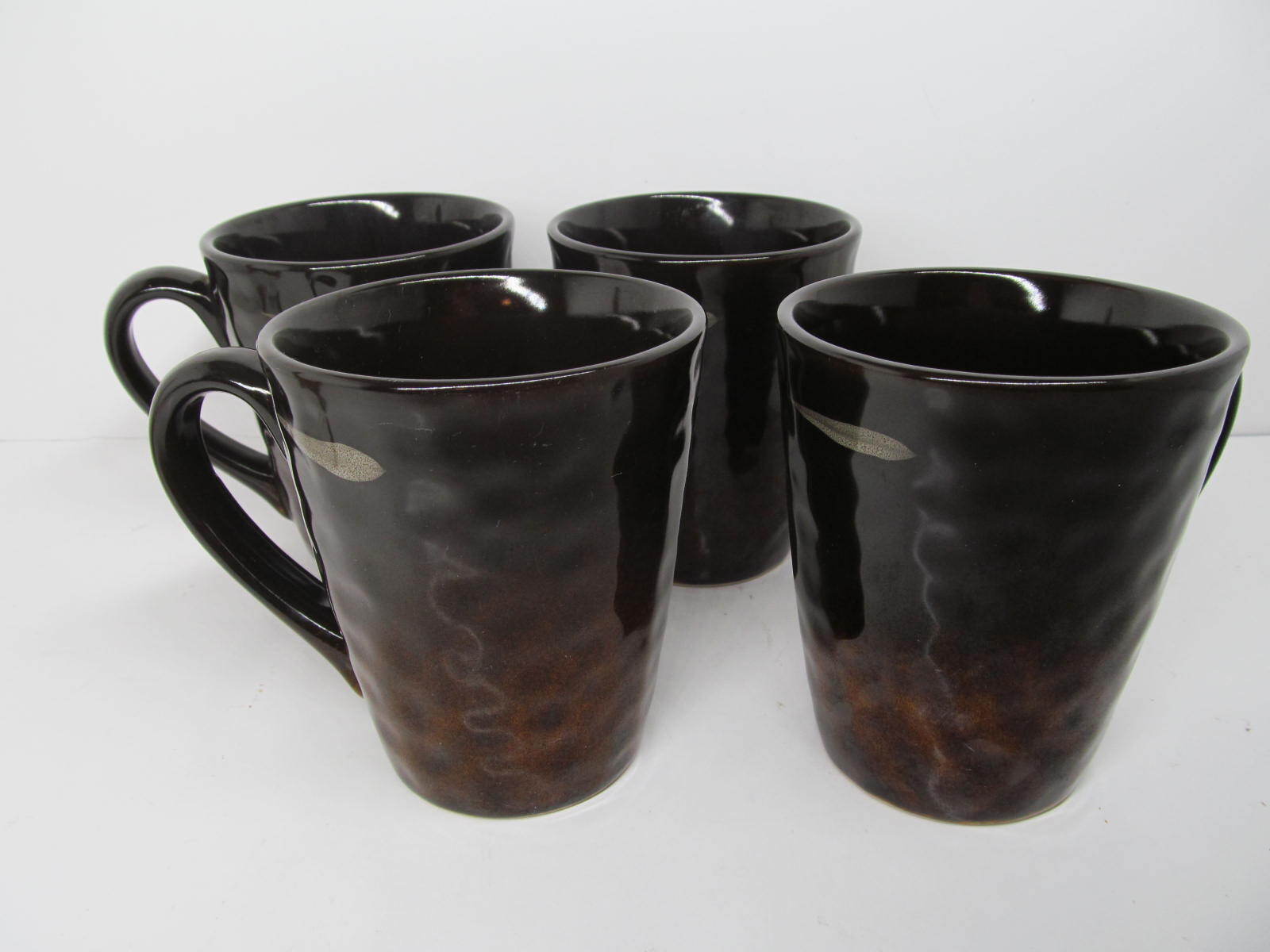 Mikasa Gallatin Set Of Four Coffee Mugs In Good Used Condition - $27.55