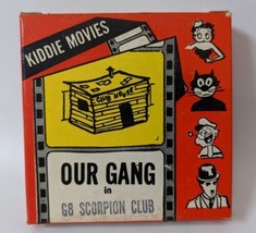 Vintage Metro Films &#39;Kiddie Movies&#39; OUR GANG (G8) Scorpion Club 8mm Film Strip - £8.11 GBP