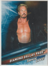 2019 wwe smack down DDP Diamond Dallas Page men&#39;s Division Topps card#72 Buy now - £1.49 GBP