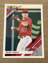 Mike Trout 2019 Donruss #170 Throwing Los Angeles Angels - $1.95