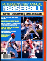 Pro Baseball Annual 1987-Roger Clemens-NY Mets-Mike Schmidt-info-pix-FN - £28.61 GBP