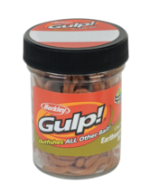 Berkley Gulp! Fish Bait, Brown Soft Earthworms, 1.1 Oz. Jar - $9.95