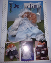 Pretty Girls Decorating With Wood Block Dolls Volume II Pattern Book 1991 - £3.13 GBP
