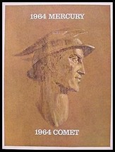 1964 Mercury Comet Brochure, Monterey, Park Lane - $9.10