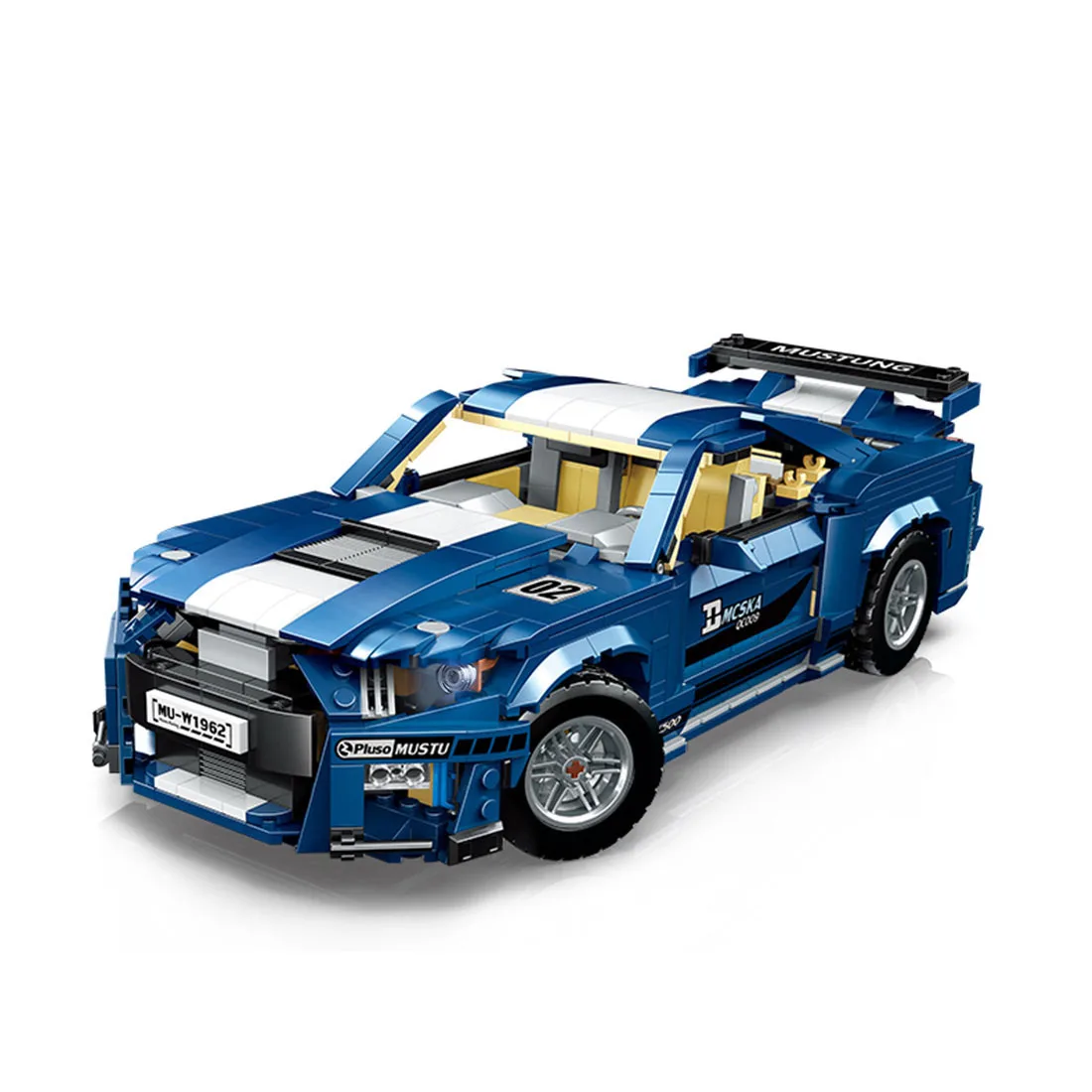 1623Pcs MOC 1:10 RC Sports Car Bricks Small Particle DIY Building Block Mod - £103.34 GBP