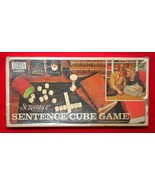 Vintage Scrabble Brand Sentence Cube Game Dice 1971 Selchow Righter Family - £11.62 GBP
