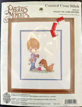 Lot of 3 Precious Moments Christmas Counted Cross Stitch Kits &amp; Book - £10.32 GBP
